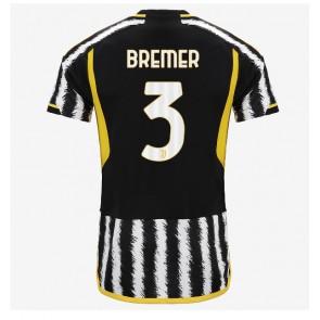 Juventus Gleison Bremer #3 Domaci Dres 2023-24 Kratak Rukavima